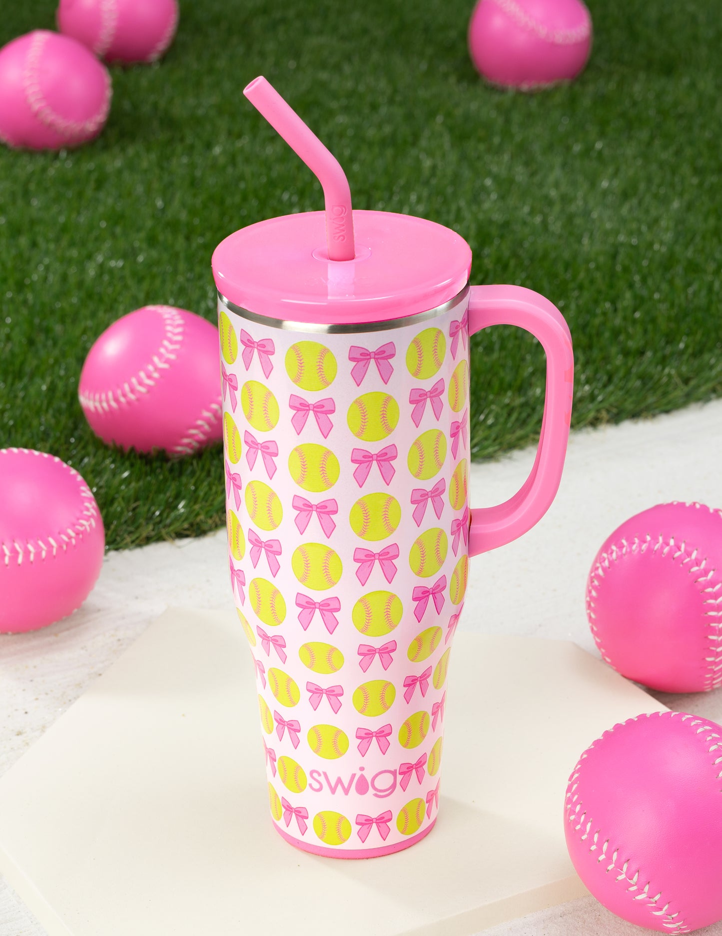 Pitch Hit Run Mega Mug 40oz.