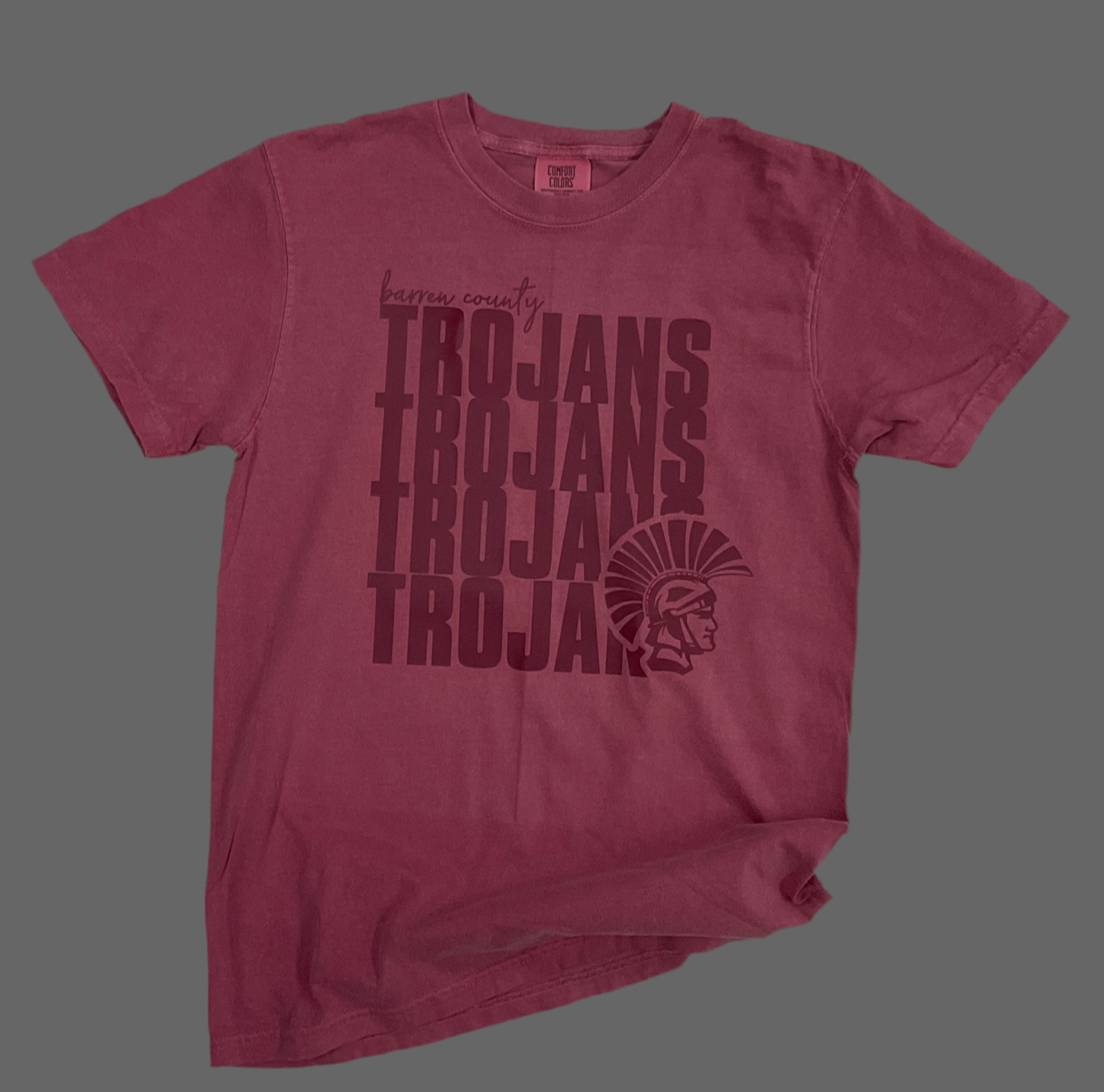 Comfort Colors “Trojans, Trojans,Trojans!”