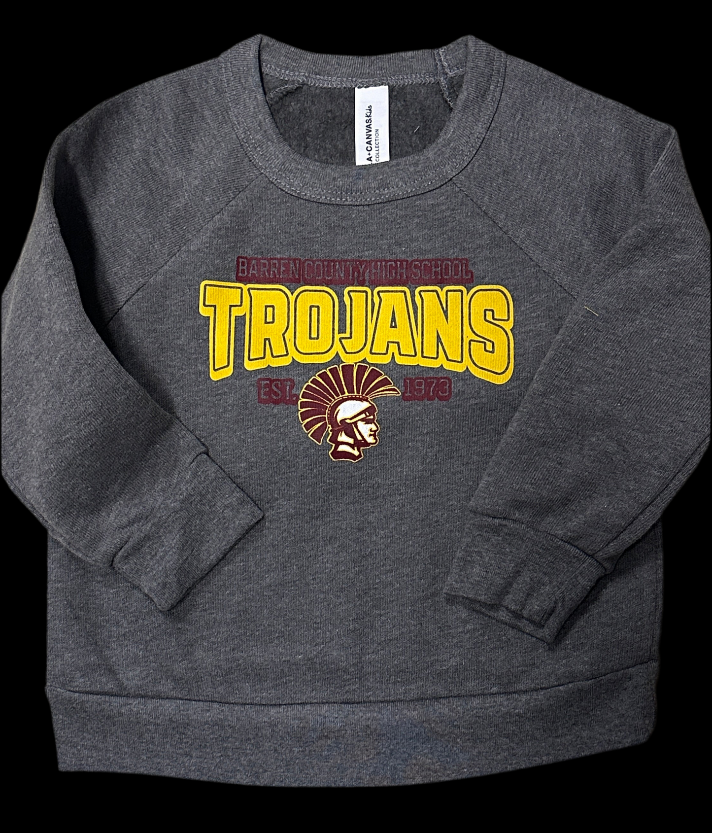 BCHS Trojans Toddler Crewneck