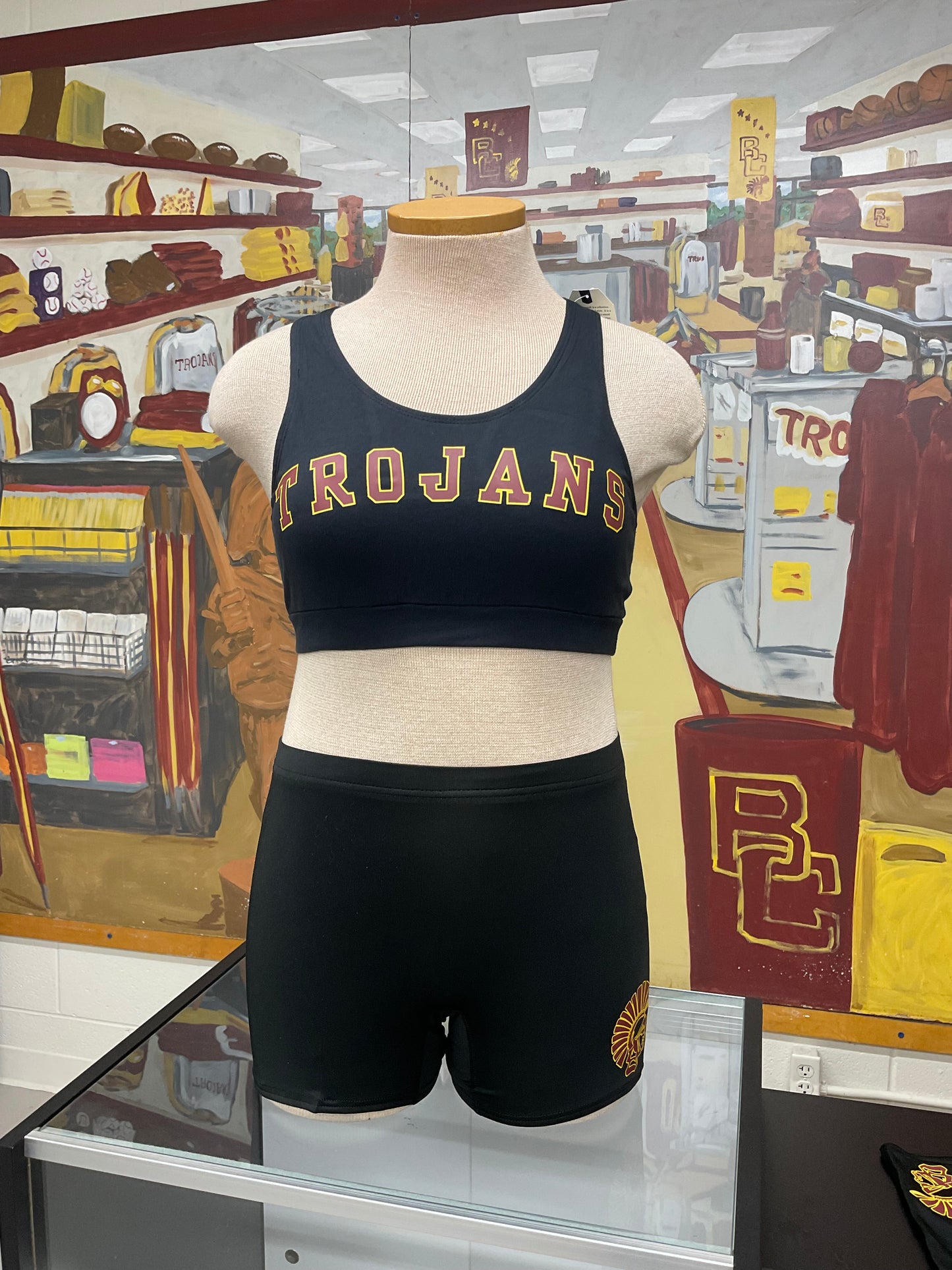 Compression Shorts 4” - The Trojan Store -