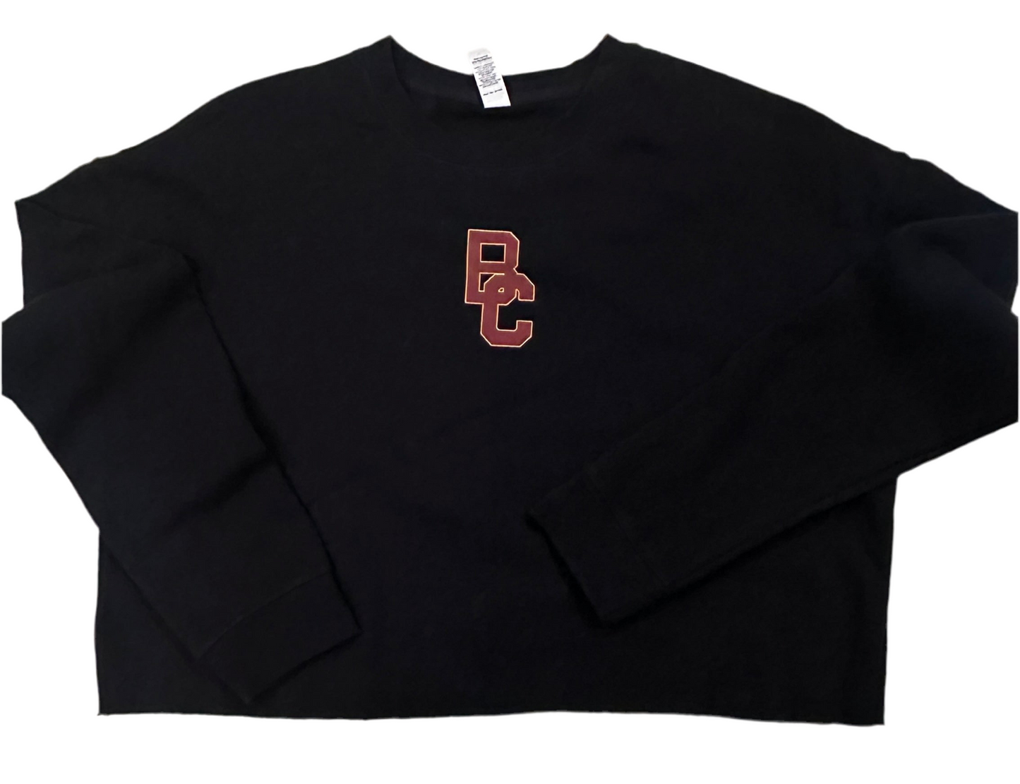Barren Camo Crop Sweatshirt