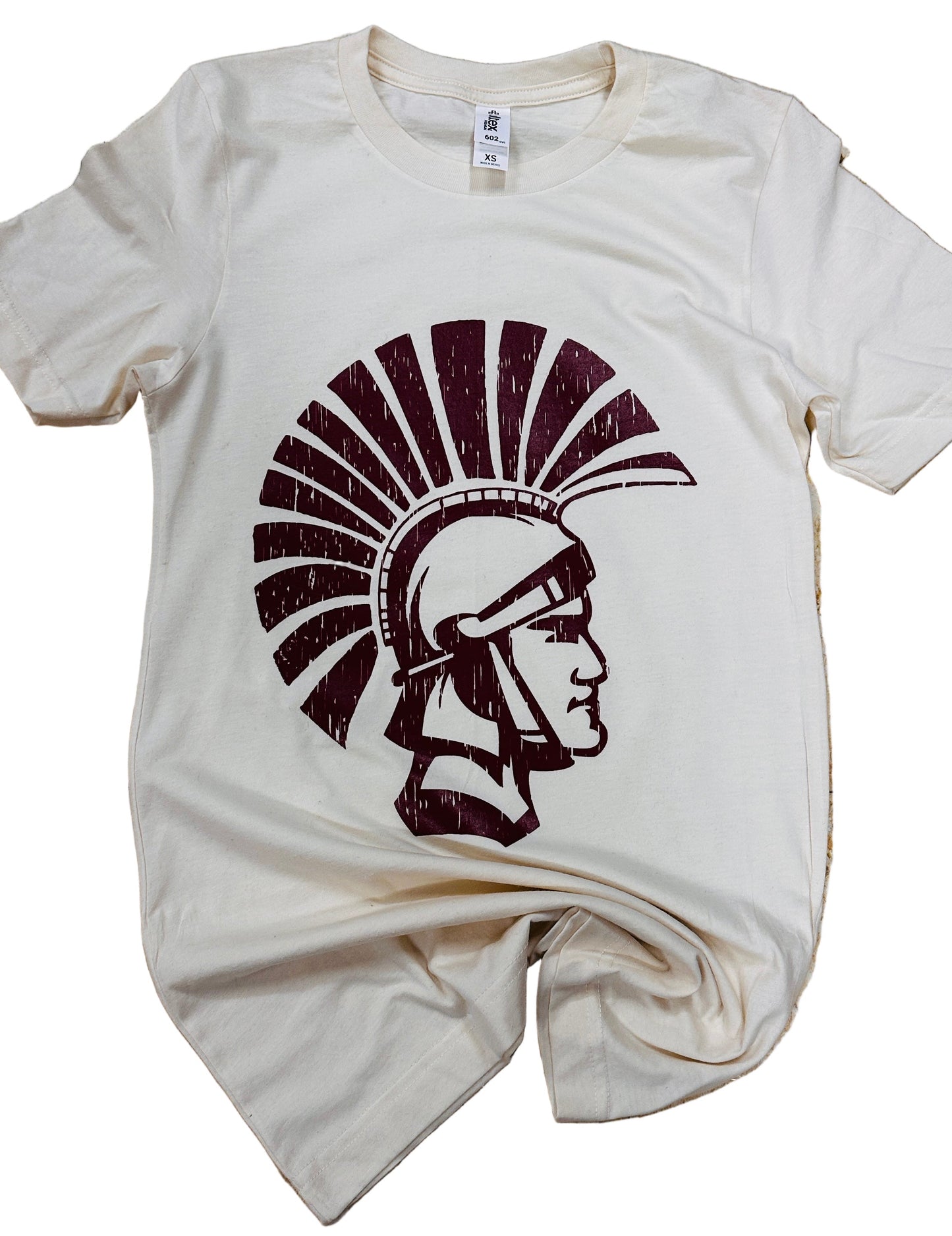 Trojan Logo Distressed