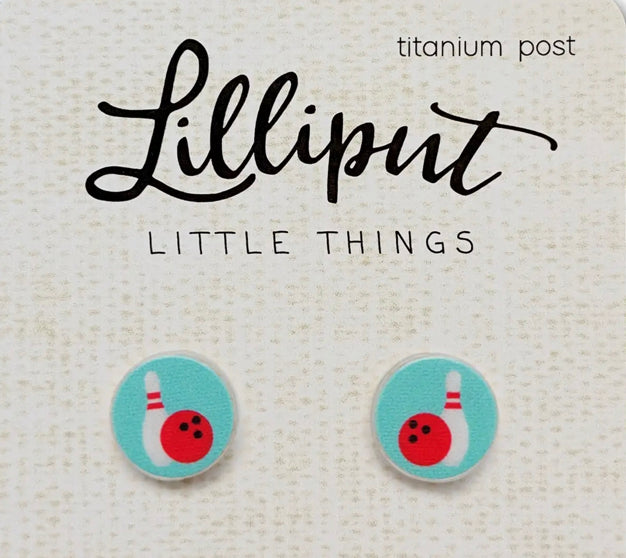 Bowling Earrings - The Trojan Store