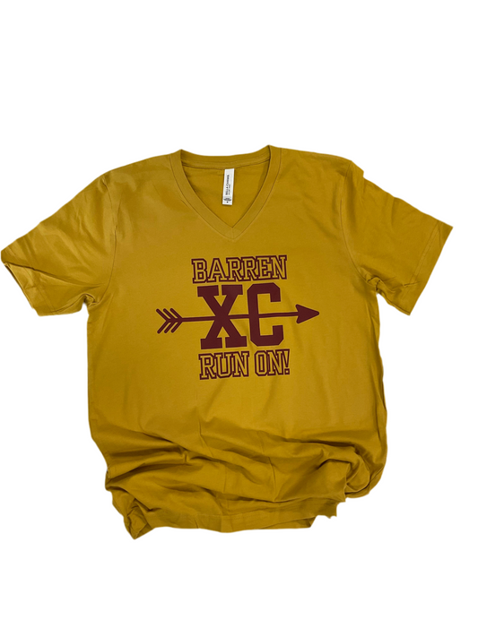 BC Cross Country V-neck Tee