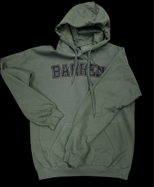 Barren Distressed Camo Hoodie