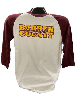 Barren County - Temple Hill Baseball Style Tee