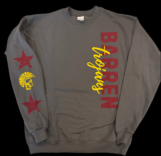 Barren Crewneck sleeve logo