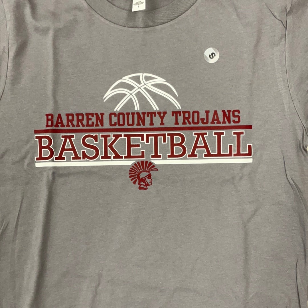 Barren County Basketball Tee - The Trojan Store