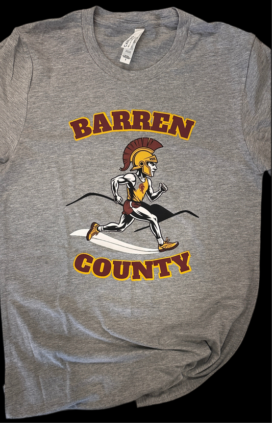 Cross Country Running Trojan