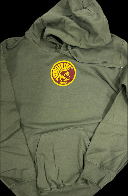 Green Trojan Hoodie