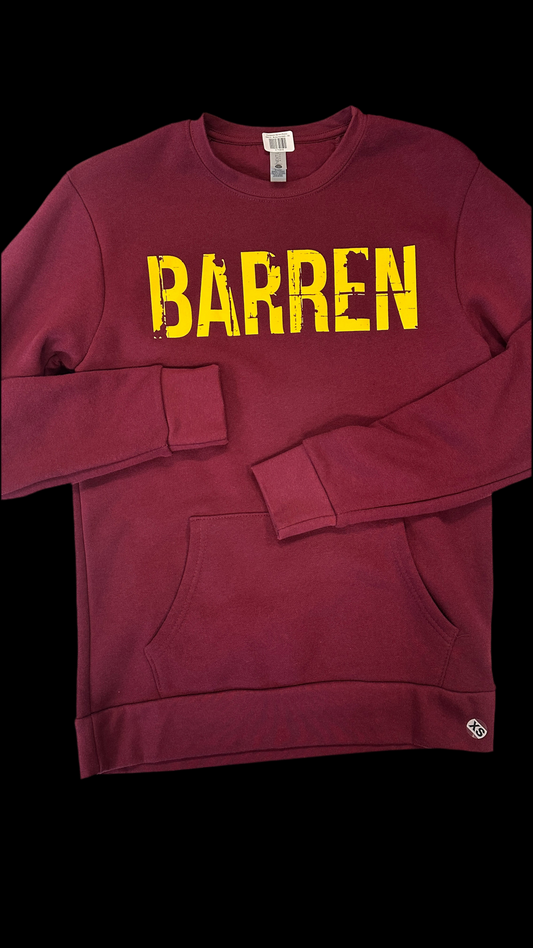 Distressed Barren Pocket Sweatshirt