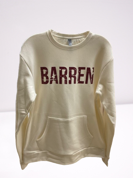 Distressed Barren Pocket Sweatshirt