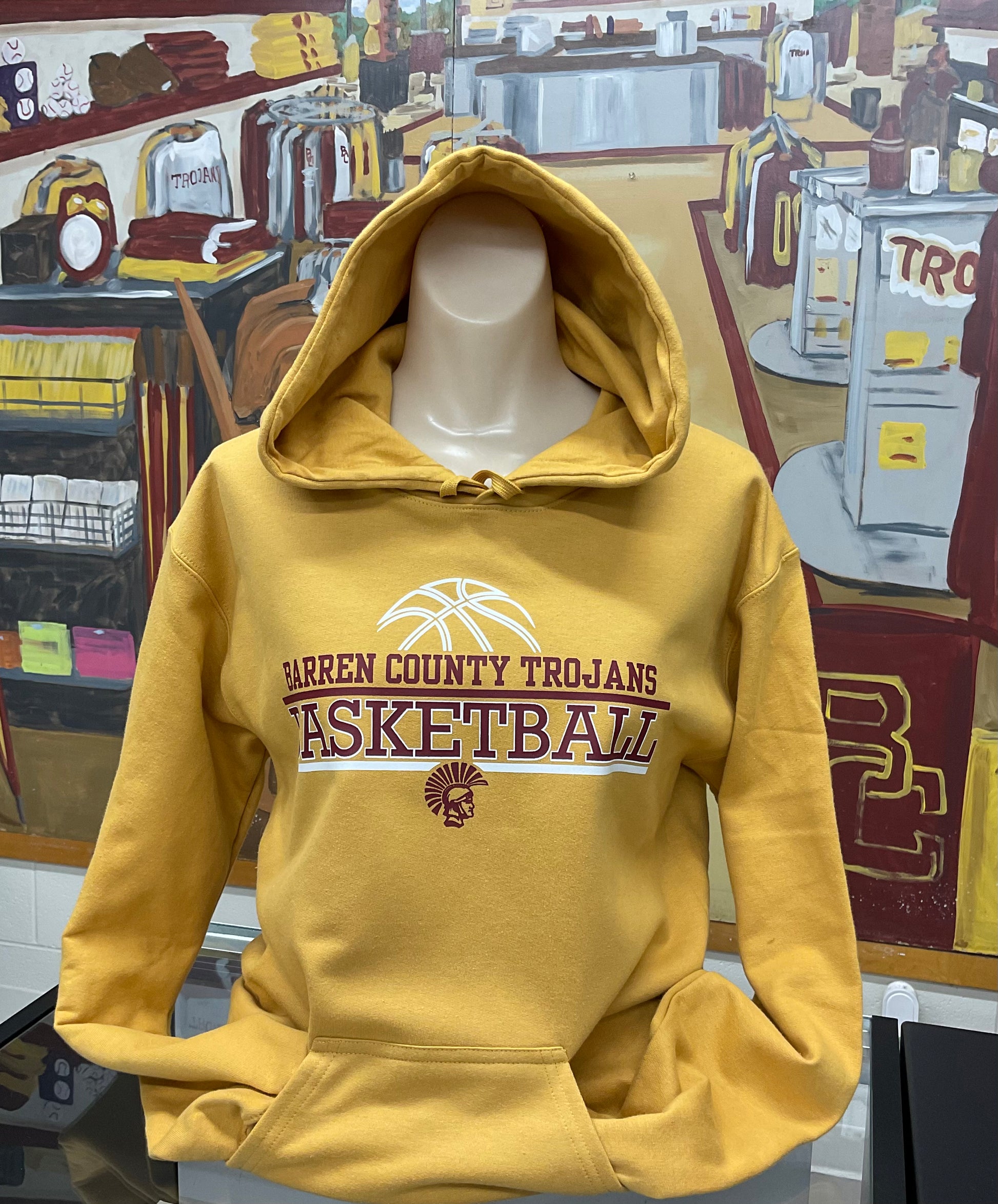 Trojans Basketball Hoodie - The Trojan Store