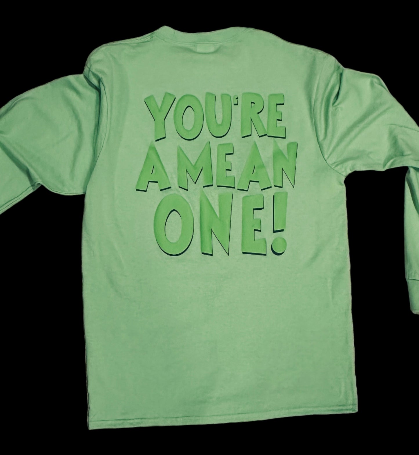 Grinch Puff Long Sleeve Tee