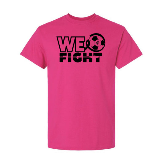 Pink Out We Fight Soccer Tee