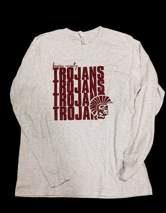 Trojan Trojans Trojans Long Sleeve Tee