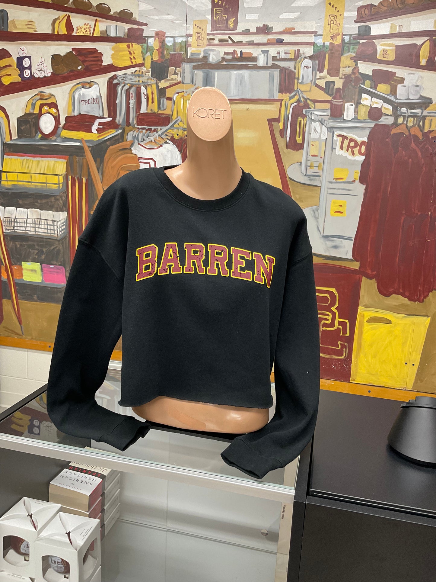 Barren Crop Crewneck Sweatshirt - The Trojan Store