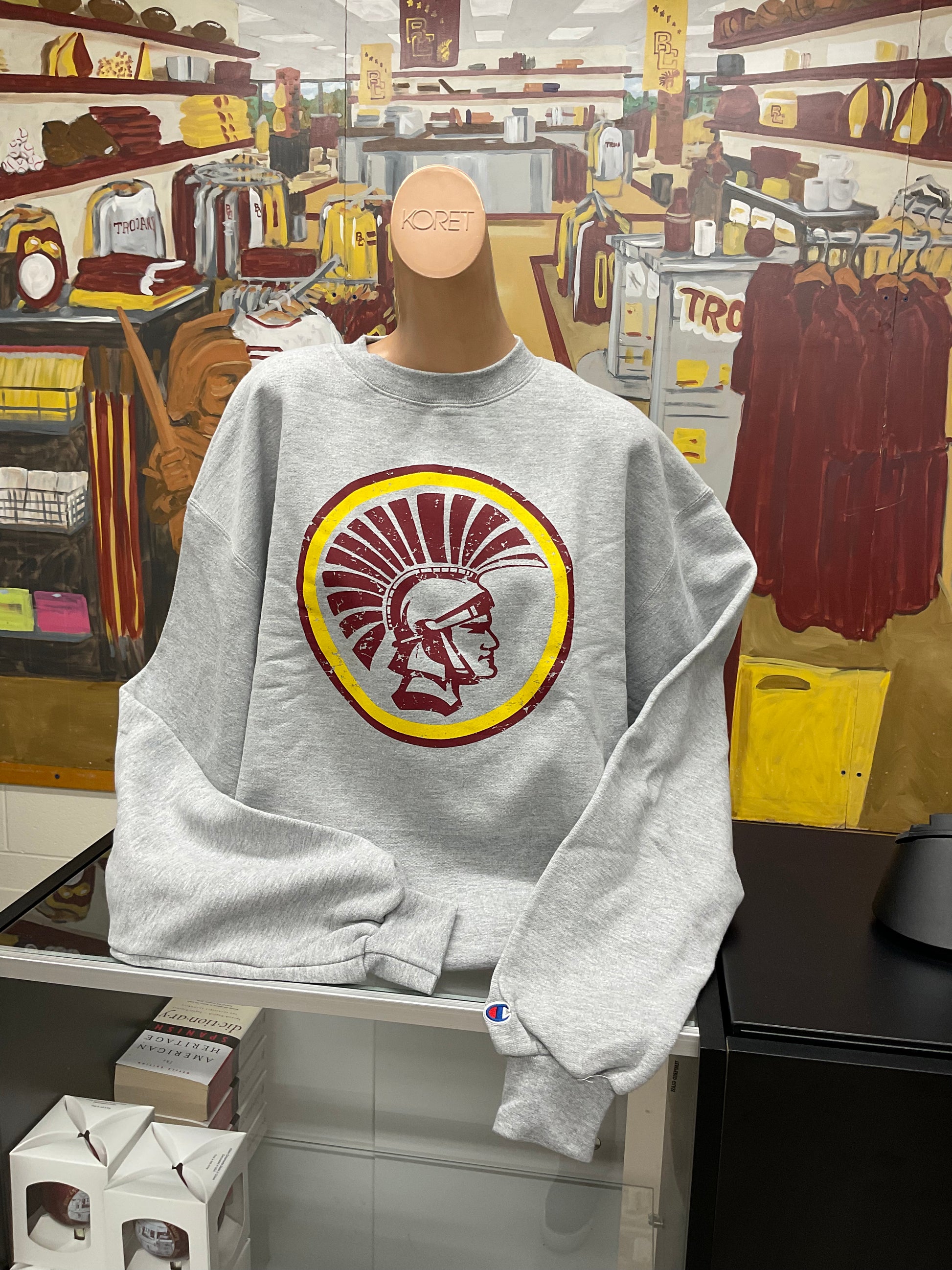 Trojan Champion Crewneck - The Trojan Store