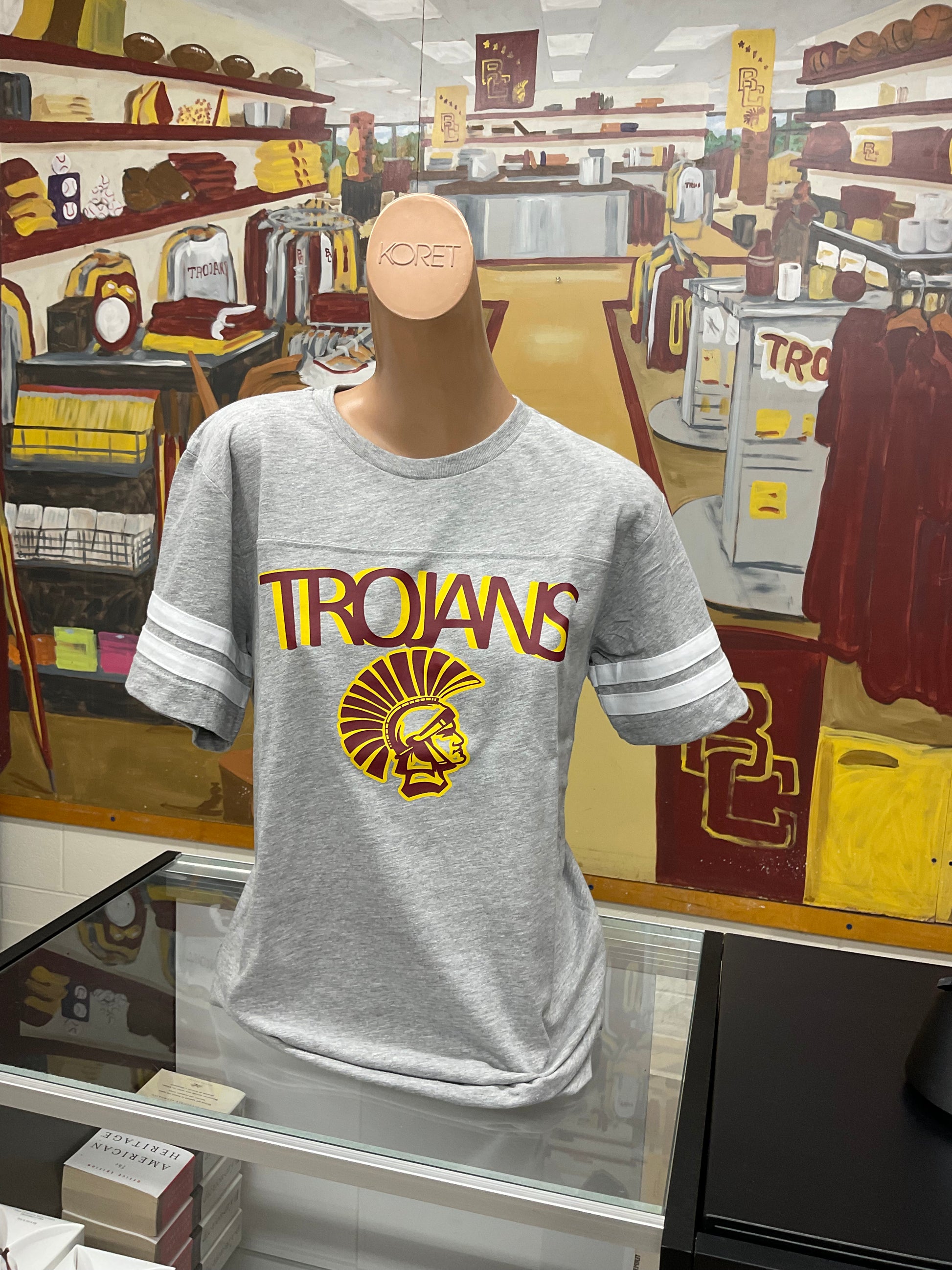 Jersey Style Trojan Tee - The Trojan Store