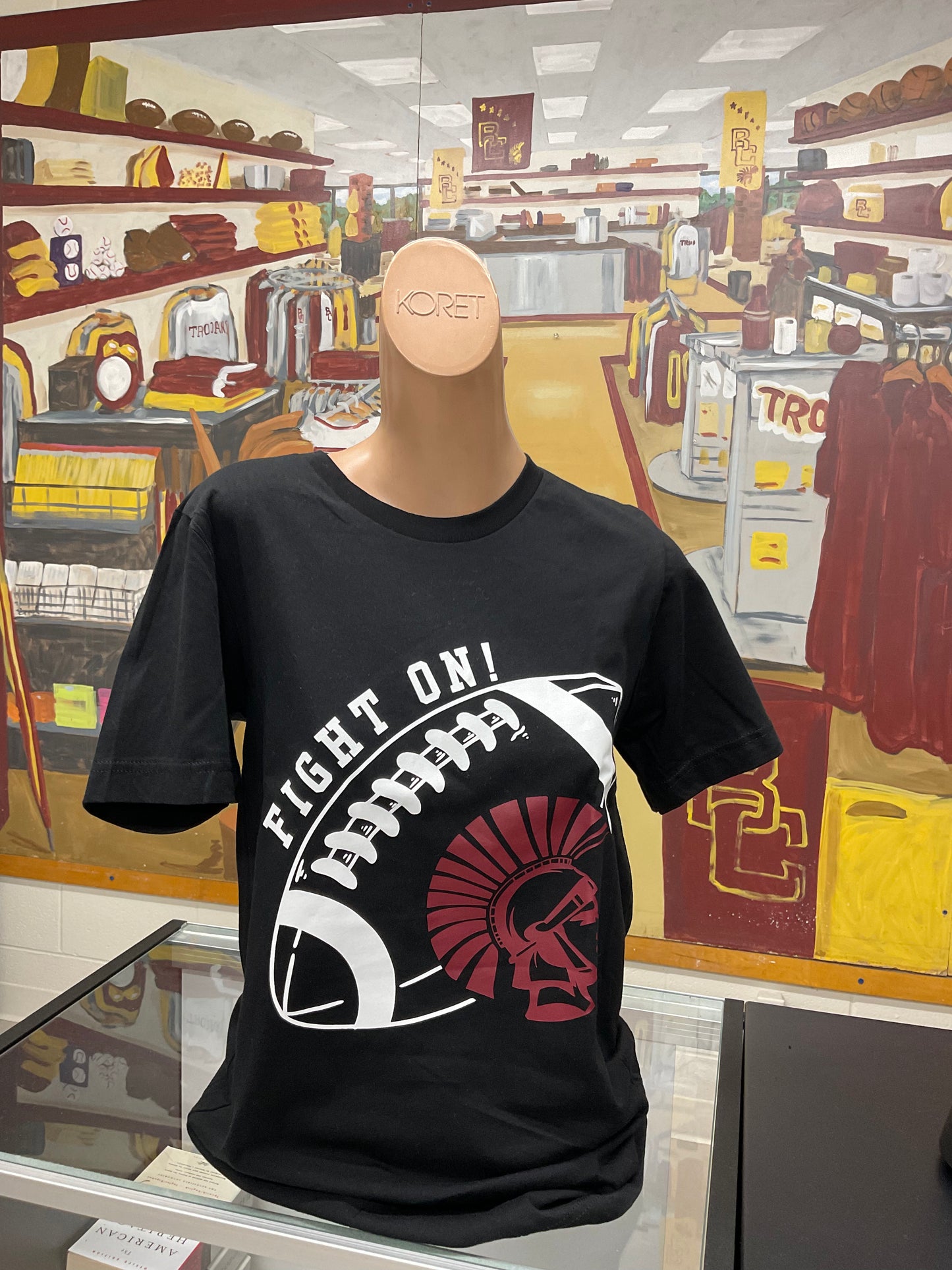 Football “FIGHT ON!” TEE - The Trojan Store