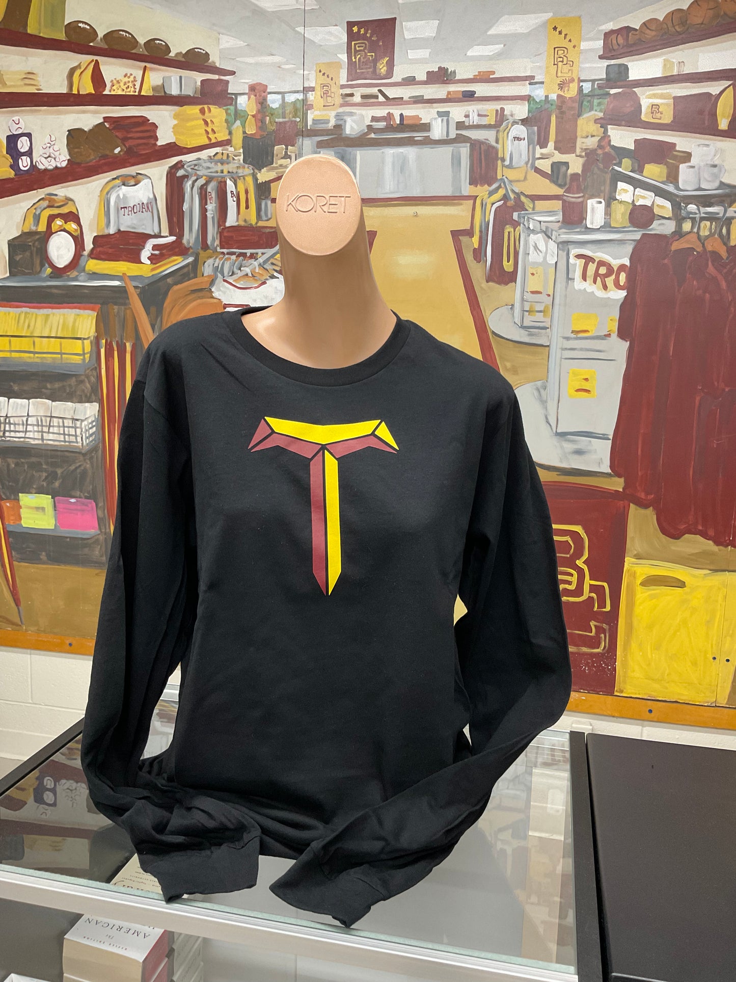 Trojan “T” long sleeve tee - The Trojan Store