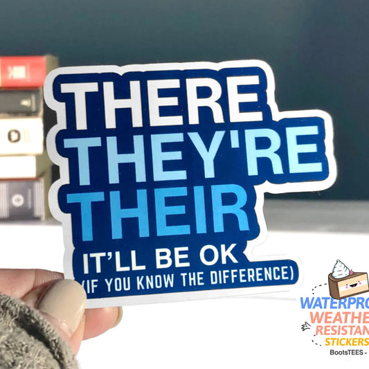 There Sticker Stickers – The Trojan Store