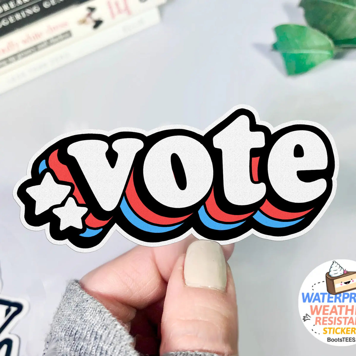 Vote Meme Sticker Vote Sticker - The Trojan Store