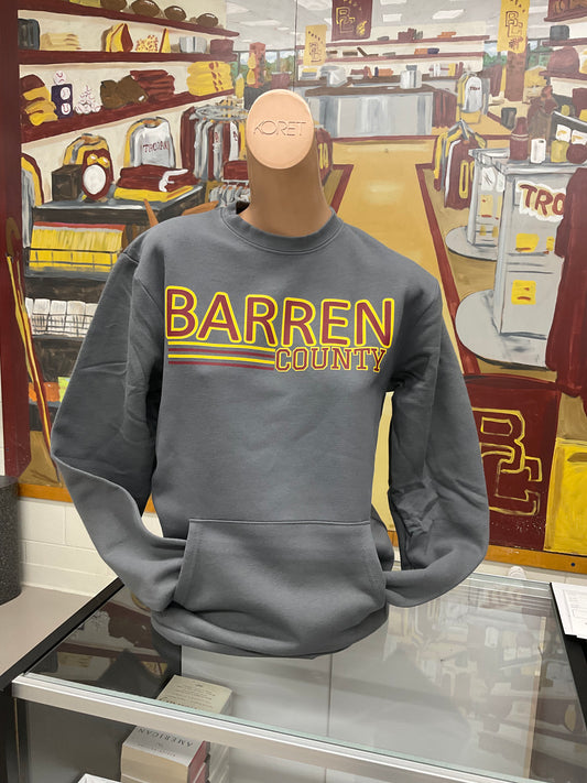 Barren County Crew with pockets - The Trojan Store