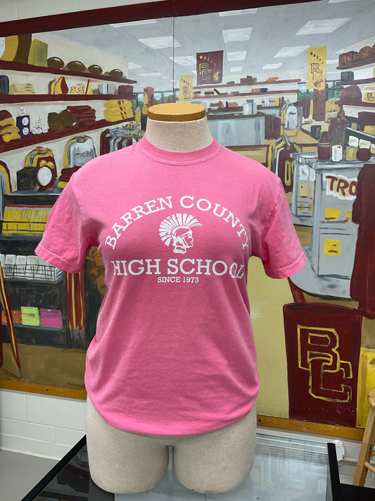 Pink BCHS shirt - The Trojan Store