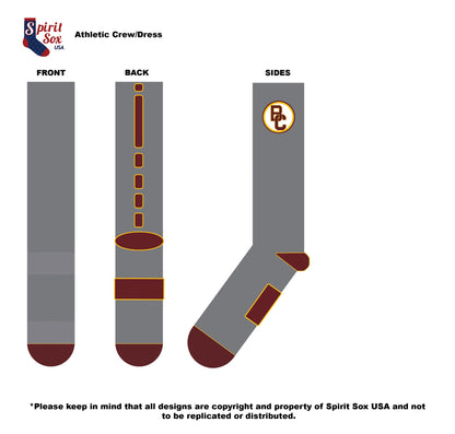 Trojan Spirit Socks