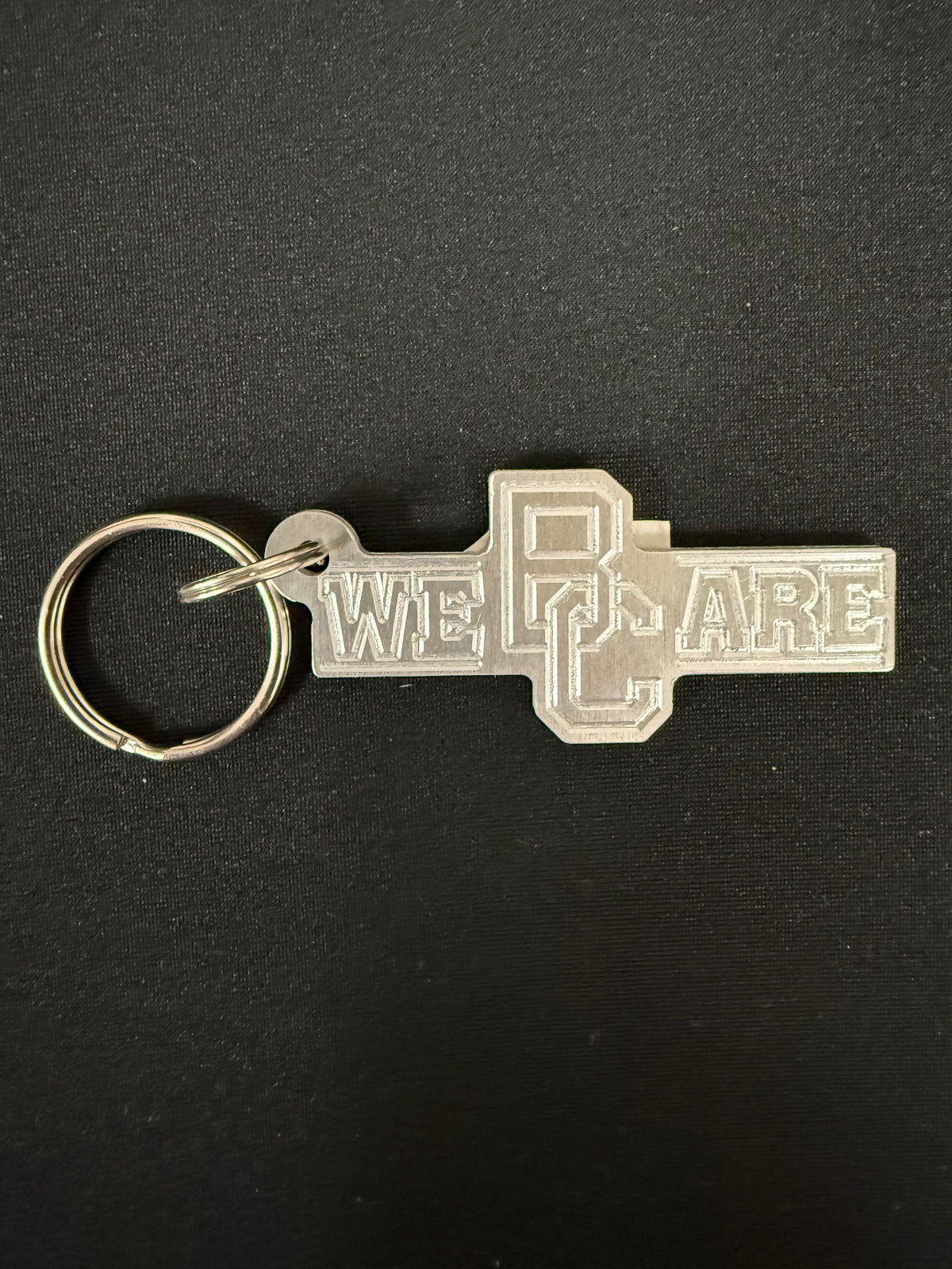 Bc Mini Key Chain We Are BC Metal Keychain - The Trojan Store