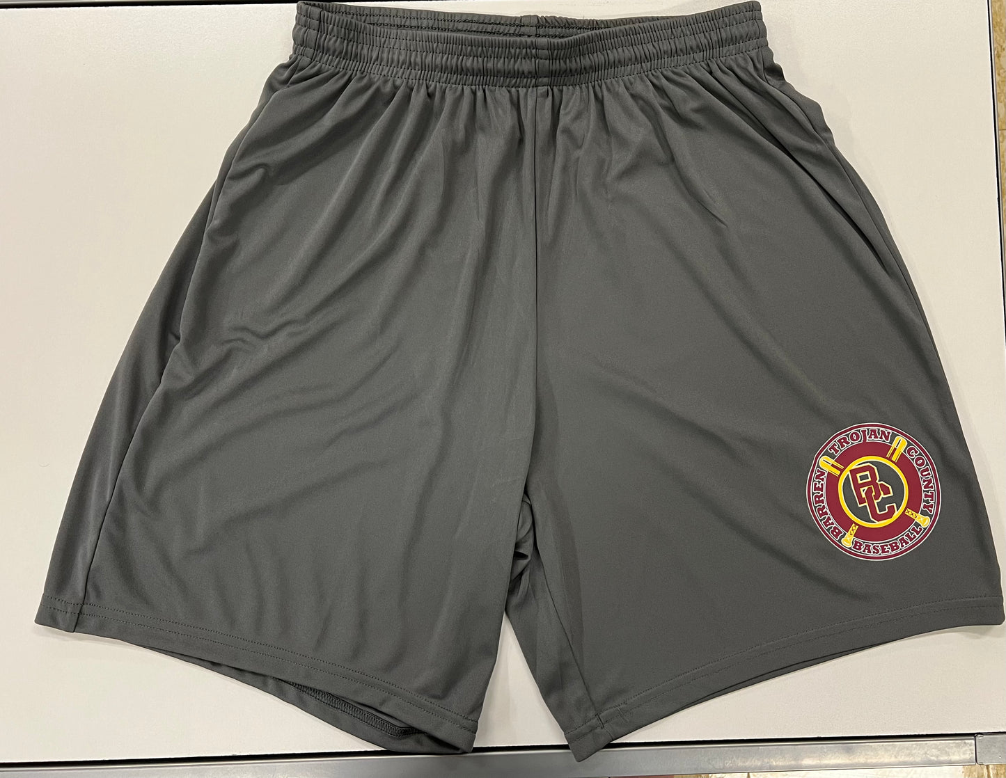 Trojan Baseball  7" Inseam Cooling Performance Short