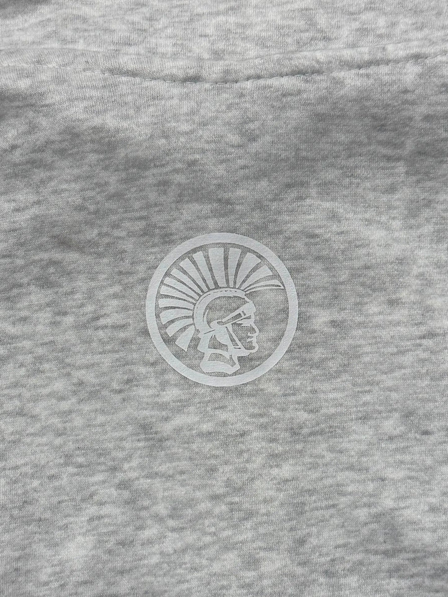 Vintage Style Relay Quarter-Zip Sweatshirt - Light Heather Grey