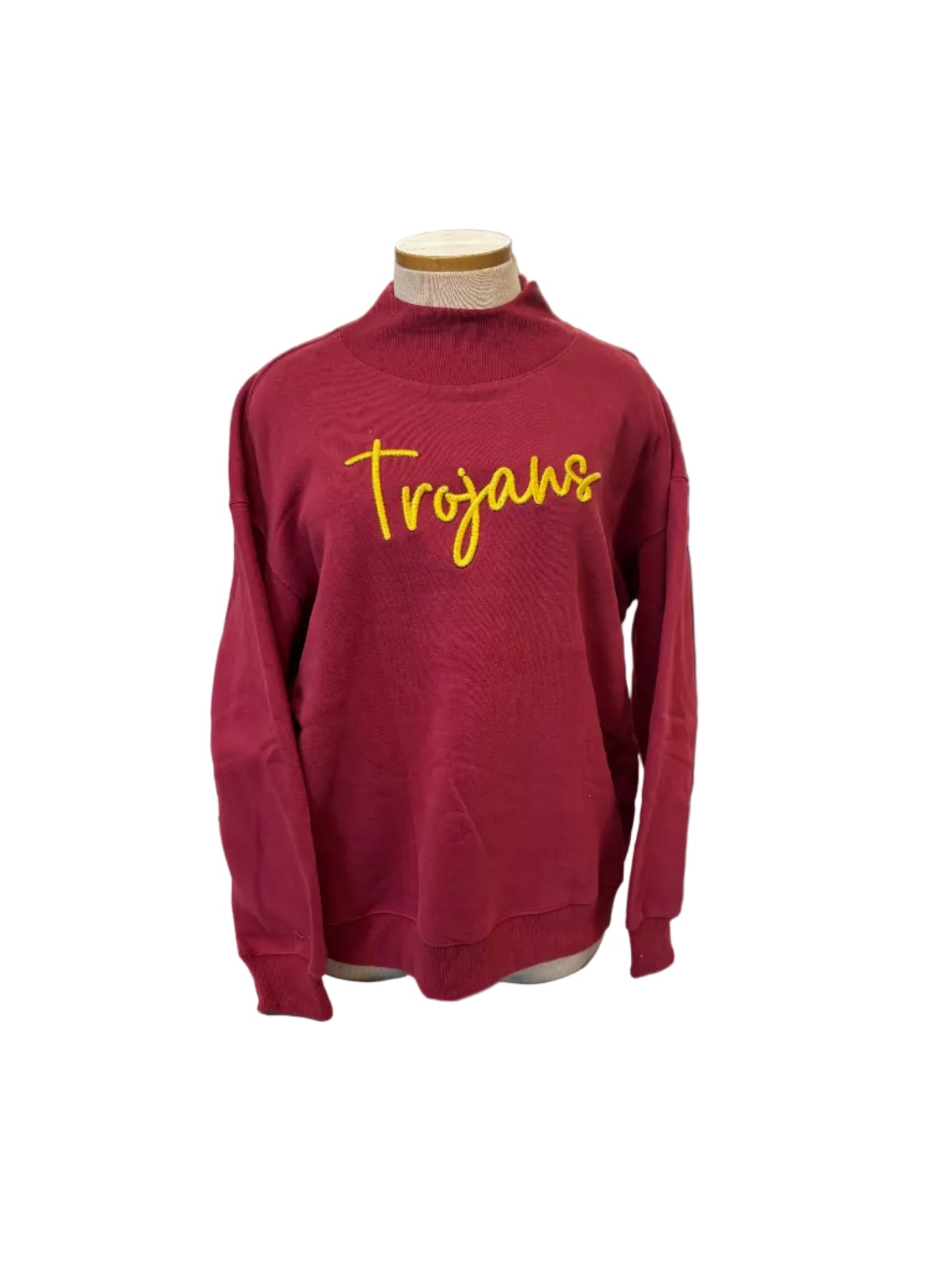Mock Neck Trojans Sweatshirt - The Trojan Store - [product-type]